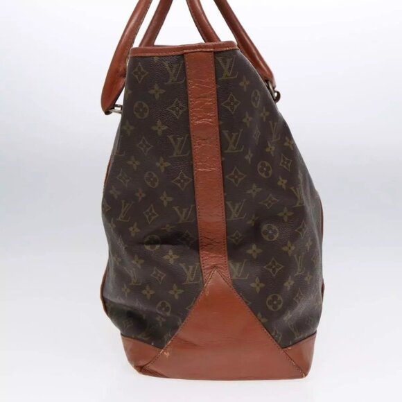 LOUIS VUITTON Monogram Sac Weekend GM Tote Bag M42420 LV Auth - Picture 10 of 15